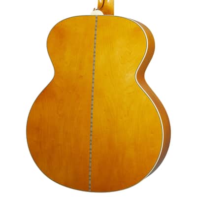 Epiphone Masterbuilt J-200 Acoustic Electric Guitar - Aged Natural Antique Gloss image 6