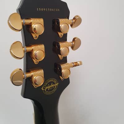 Epiphone Bjorn Gelotte Signature "Jotun" Les Paul Custom 2016 - 2019 - Ebony image 8