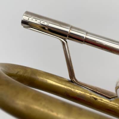 Blackburn 1B-348 Yamaha Miyashiro Bell Custom Bb Trumpet Silver image 5