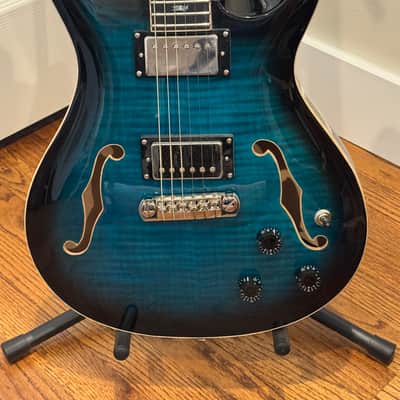 PRS SE Hollowbody II Piezo 2020 - Present Peacock Blue image 3