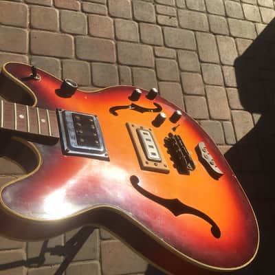 Guild Starfire II Bass 1970-Needs Full Restoration-Bad Headstock Break/Repair-For Parts/Repair image 3