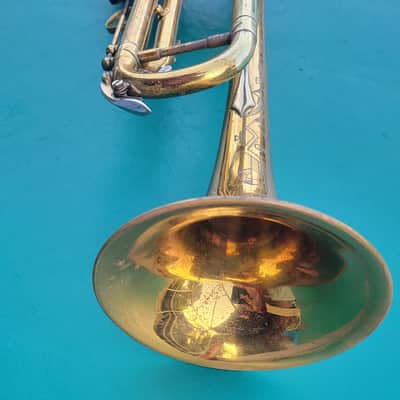 Rare 1940 York Model 42 Trumpet Grand Rapids image 4