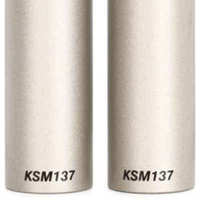 Shure KSM137 Small-diaphragm Condenser Microphone - Stereo Pair image 2