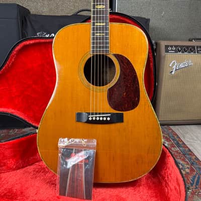 Morris D41 Style Dreadnought Model W-40 Jacaranda Solid Spruce - 1974 image 9