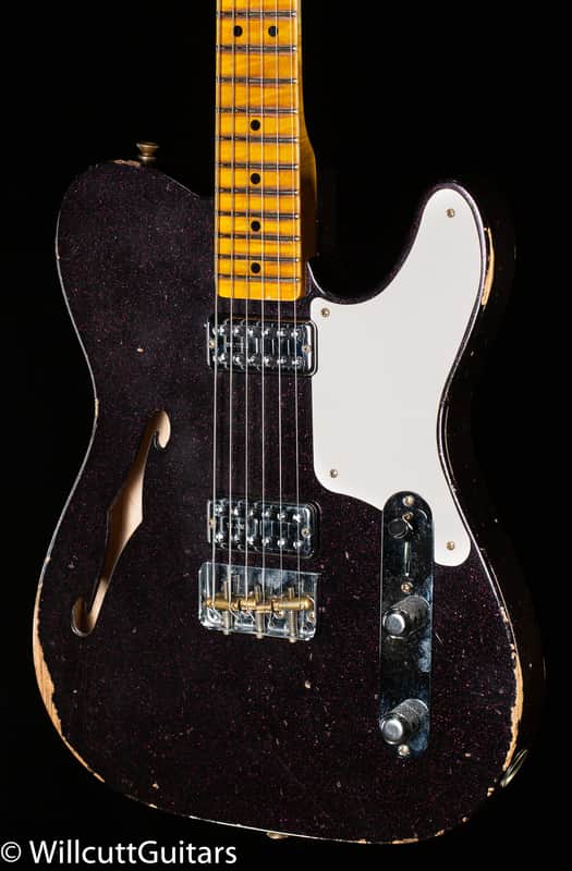 Fender Custom Shop LTD Caballo Tono Ligero Relic Aged Magenta Sparkle (330) image 1