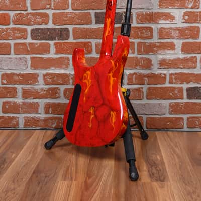 Jackson USA Signature Chris Broderick Soloist HT6 Devil & Flames Graphic by Mike Learn 2015 w/OHSC image 8