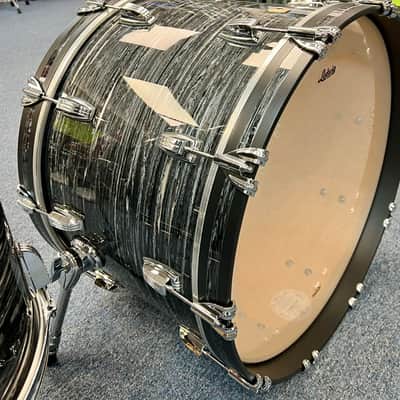 Ludwig Classic Maple Fab 3 Piece Shell Pack, Vintage Black Oyster - Floor Display image 16