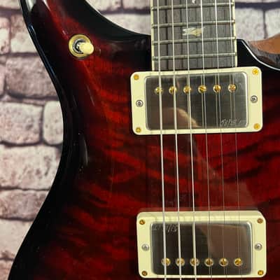PRS McCarty 594 10-Top - Fire Red Burst NAT BACK image 6