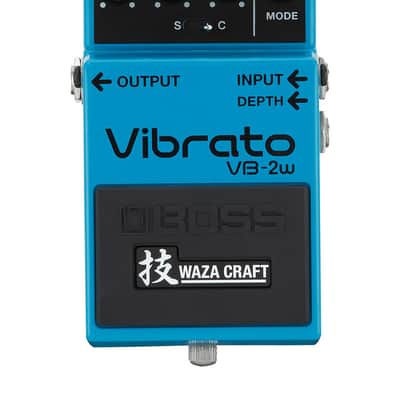 Boss VB-2W Waza Craft Vibrato Pedal - Display Model image 3