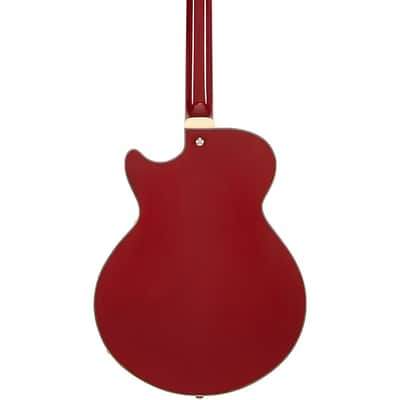 D'Angelico Premier SS Single Cutaway w/ stop-bar tailpiece, Burnt Red* w/ DAPSSBRDNS image 11