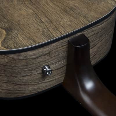 Mint Seagull S6 Classic Black Acoustic Electric Solid Cedar Top Dreadnought Guitar image 5