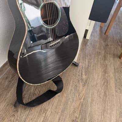 Yamaha LL16D Jumbo Acoustic Guitar 2010s - Natural image 4