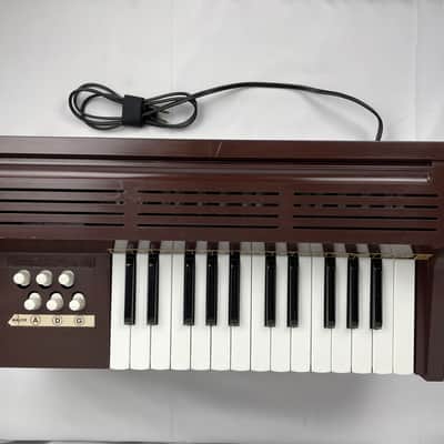 Vintage 1960s Magnus Electric Chord Organ Model 300 Brown Serviced Works Great image 4