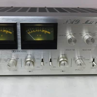 NAD 200 INTEGRATED AMPLIFIER ( AMP ) FULLY SERVICED RECAPPED + LED's image 1