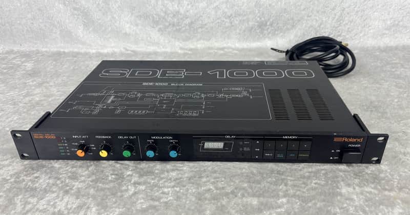 Roland SDE-1000 Digital Delay rackmount unit image 1