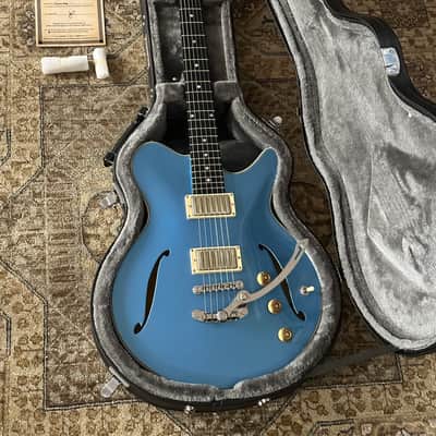 Eastman Romeo LA Semi-Hollow Celestine Blue w/ Hard Case & Free Pro Setup image 13