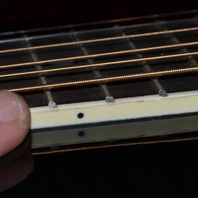 Epiphone EJ-200 Artist Acoustic w/ Case Transparent Black image 6