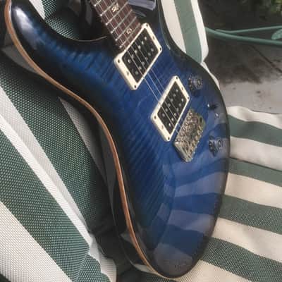 PRS Custom 24 with 10-top 2011 Saphire Blueburst image 4