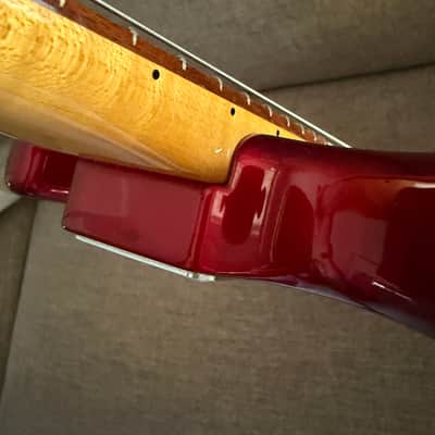 Fender Mustang competition 2003-2004 - Cherry - Kurt Cobain mod image 5