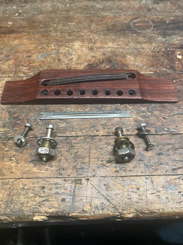Vintage 1060’s Gibson Acoustic Guitar Adjustable Bridge Set Up Gibson