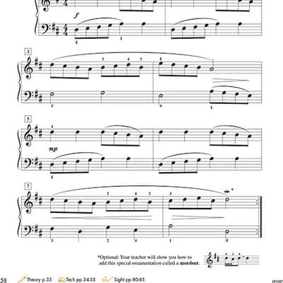 Faber Piano Adventures Level 3A - Lesson Book - 2nd Edition image 8