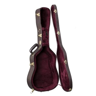 Martin 000/OM-14F 330 3-Ply Hardshell Guitar Case - Deep 2-Tone Brown image 2