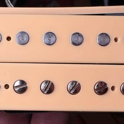 NOS Vintage Gibson Tim Shaw Humbucker Patent Number – Kalamazoo Era Double Cream – 8.87K Hot PAF Pickup image 7