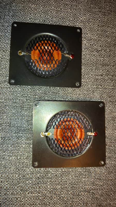 Advent Speakers Original Large Fried Egg Tweeters Mint Condition - Pair image 1