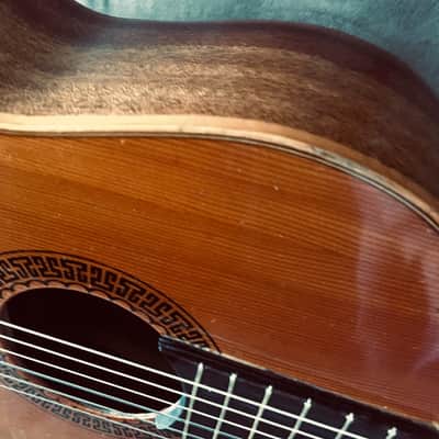 Flamenca classic vintage guitar, Suspiro modèle 100, luthier J.B. Perez, Valencia, 1970, Spain image 23