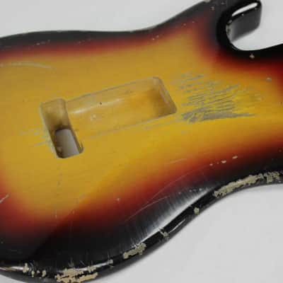 MJT Official Custom Order Aged Nitro Guitar Body by Mark Jenny Reverse Trem VTS Sunburst image 9