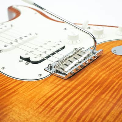 Fender American Select Stratocaster HSS Antique Burst 2012 image 7