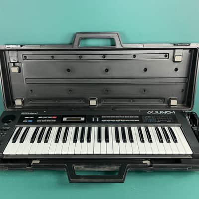 Roland Alpha Juno-1 49-Key Programmable Polyphonic Synthesizer 1985 - 1988 - Black image 2