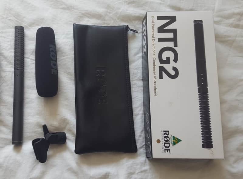 Rode NTG2 Battery or Phantom Powered Condenser Shotgun Microphone (Used) -|100% Clean & Complete| image 1