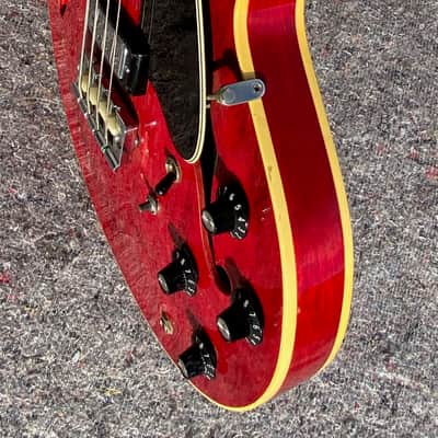Gibson EB-2D 1968 - Cherry Red image 5