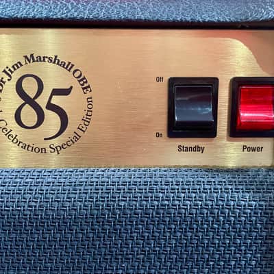 Marshall 1923C-U Limited Edition 85th Anniversary 2-Channel 50-Watt 2x12" Guitar Combo 2008 - Black image 5