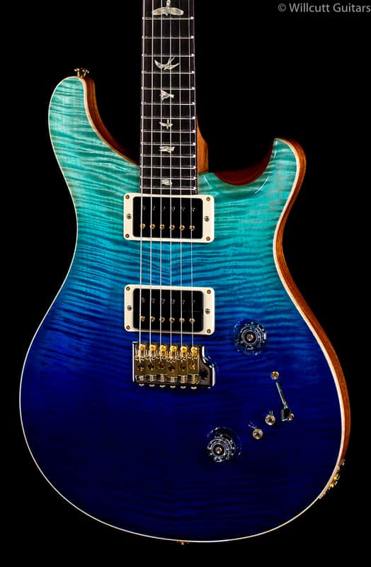 PRS Custom 24-08 Blue Fade 10 Top (299) image 1
