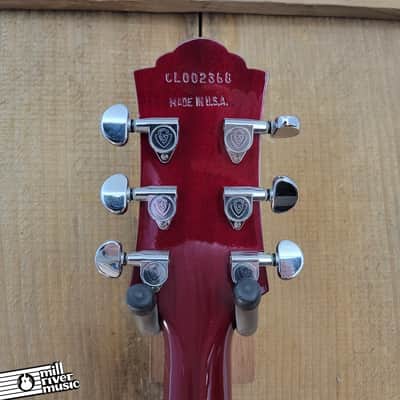Guild USA Blues 90 Transparent Red Electric Guitar 1998-1999 w/ OHSC image 7