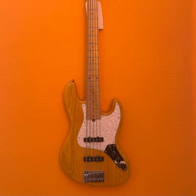 Mike Lull M5V 5 String Jazz Bass - Natural image 1