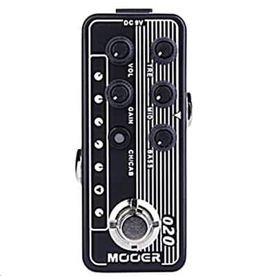 Mooer 020 Blueno Micro Preamp Guitar Effects Pedal image 1