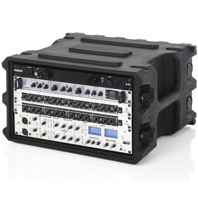 Gator Cases G-PRO-6U-19 Pro Series Rotationally Molded 6U Rack Case with Standard 19" Depth image 1