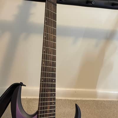 Ibanez RGD71ALMS-BAM Axion Label 2019 - Black Aurora Burst image 3