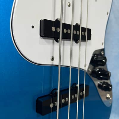 2014 Fender Japan JB Standard Jazz Bass Lake Placid Blue, MIJ image 10