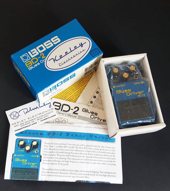 Boss BD-2 Blues Driver Overdrive w/ Keeley Mod | Reverb UK