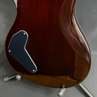 PRS SE Hollowbody I Piezo Electric Guitar Orange Tiger Smokeburst Finish w/ Gig Bag image 10