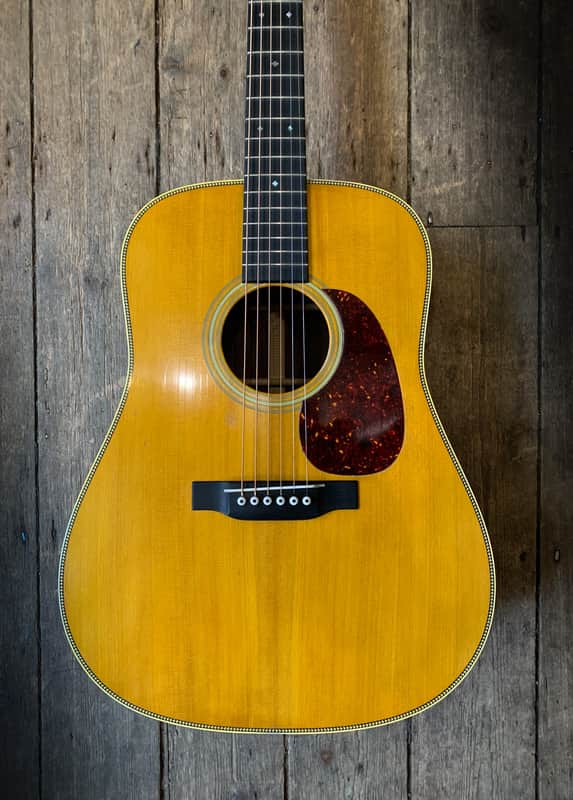 2021 Martin D-28 Authentic 1937 Aged Ltd Ed. - Natural finish & case image 1