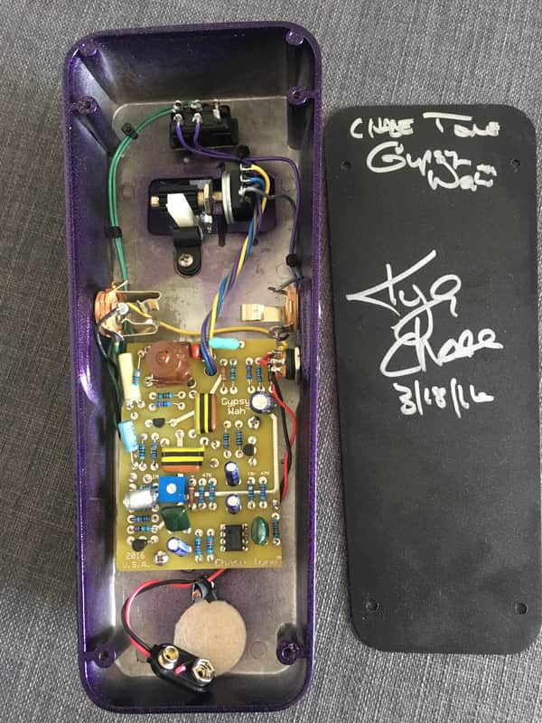 Two chase tone wahs: 2016 Chase Tone gypsy wah 3rd run  purple + chase tone Picture 2012 image 1