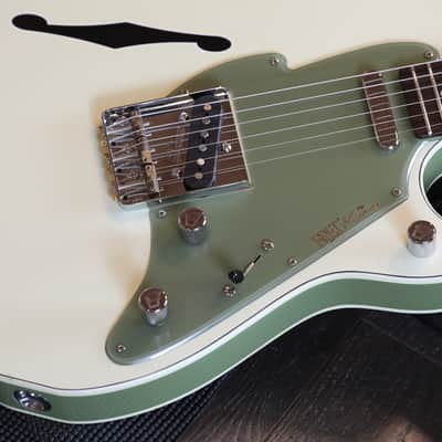 ~2019 Fret-King Country Squire Classic John Jorgensen Signature Electric Guitar Arcadia Green + OGB image 6