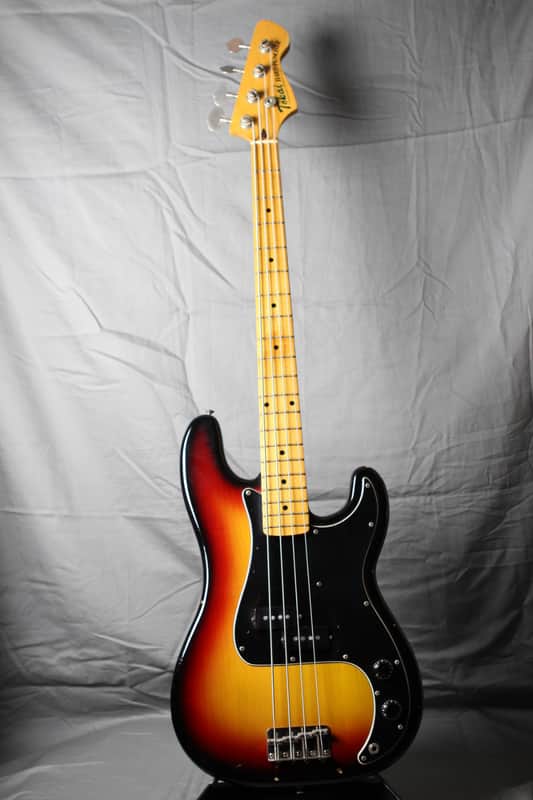Tokai Hard Puncher PB-65 1980's 3-Tone Sunburst image 1