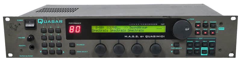 Quasimidi QUASAR Version 2 Rack Synthesizer 24-Voice Soundmodul FM PCM Additive Synthesis / Rechnung + 1J GEWÄHR image 1