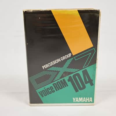 Yamaha DX7 Data ROM Cartridge VRC-104
